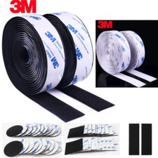 3M HOOK & LOOP Heavy Duty Stick On Self Adhesive Double Sided Fastener Tape