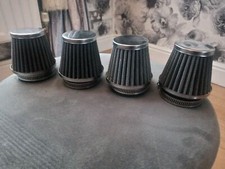 FOR SUZUKI GSF1200 BANDIT 96 - 00 60mm ID POWER CONE FILTERS STREETFIGHTER CHOP