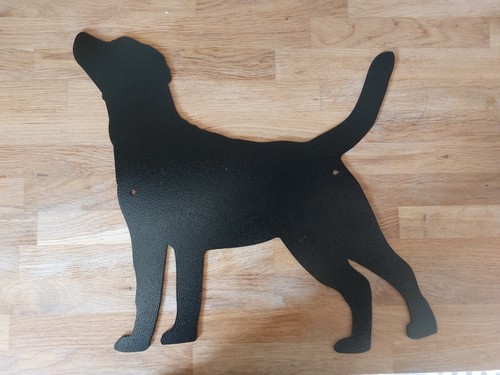 Lasercut labrador garden - labrador,