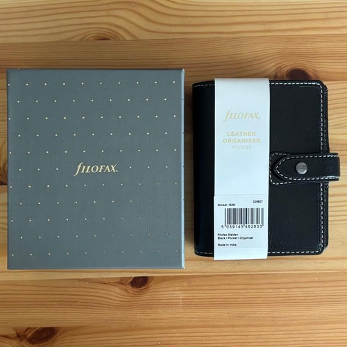 Filofax malden black - filofax,