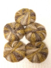 5 balls x 25g Mohair yarn 