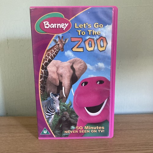 Barney vhs let go to - vhs, the