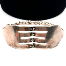 Hinged Double Fork Bracelet