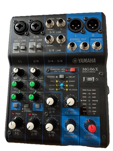 Yamaha mg06x channel - yamaha, 6-channel