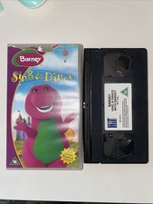Sing And Dance With Barney Vhs Video Children’s