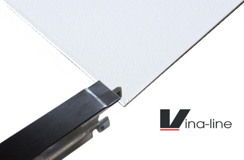 White vinyl ceiling tiles - vinyl,