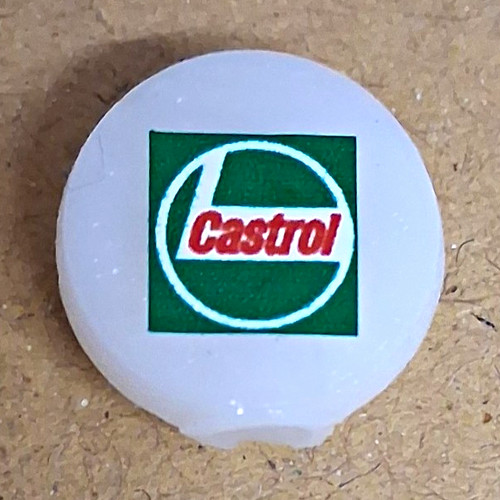 Castrol plastic petrol pump - castrol,