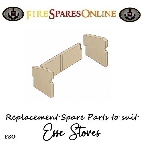 Set fire bricks - of,