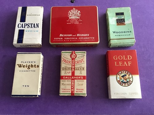 Empty vintage cigarette - empty,