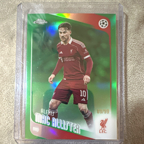 Topps 2026 - chrome, uefa