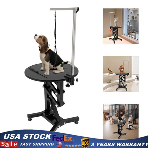 Hydraulic lift dog grooming - 24"hydraulic,