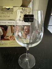 Dartigton Crystal glass- 4 Large Red Wine Glasses In Box
