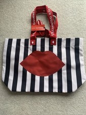 Lulu Guinness Red Lips Striped