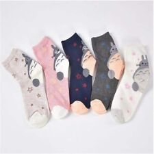 5 PAIR OF TOTORO Studio Ghibli Women’s Socks Cute UK One Size Fits All Gift