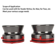 Grey 1 Pair NAB Hub Adapters
