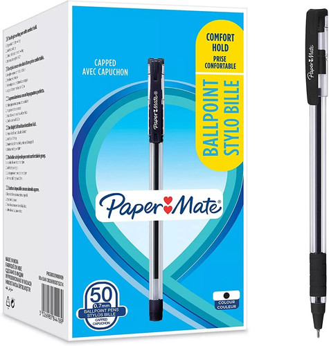 Paper mate ballpoint - paper, pens