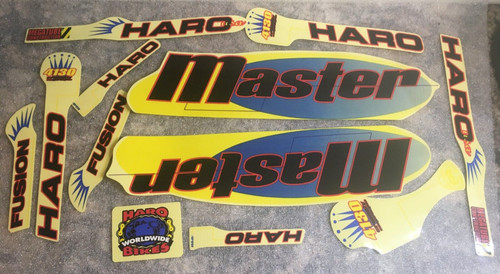 Haro master sticker decal - haro,