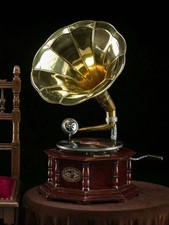 Vintage HMV Gramophone Fully