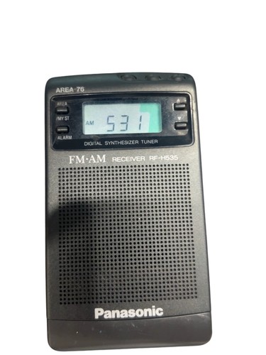 Panasonic h535 fm wide - am/fm,