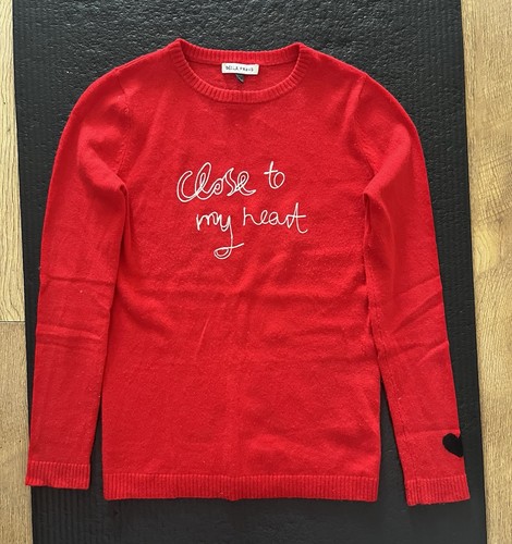 Bella freud red cashmere wool - bella,