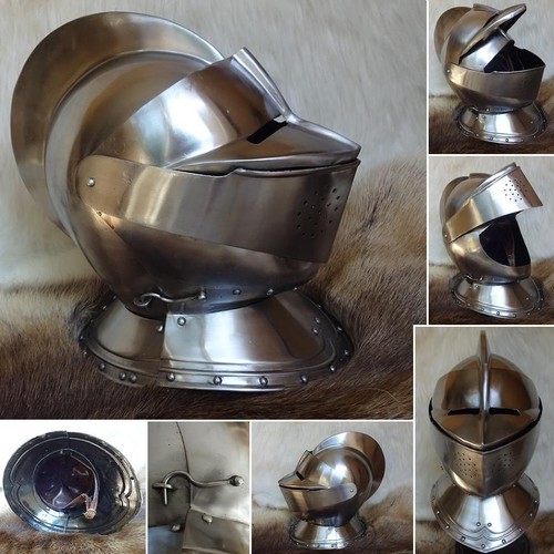 Medieval sentinel close - medieval, helmet