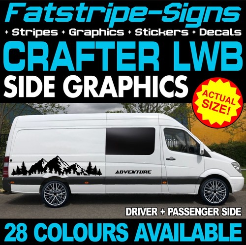 Fit crafter lwb graphics - fit, vw