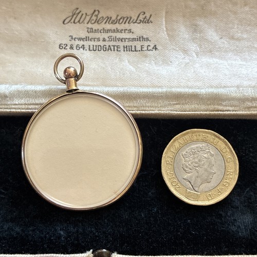 Large vintage antique - antique, 9ct