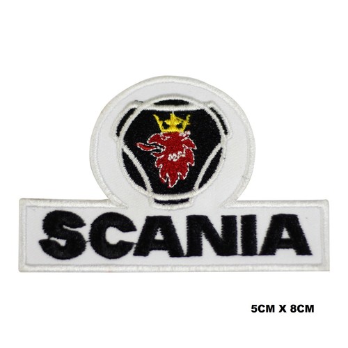 Scania logo patch iron sew - scania,
