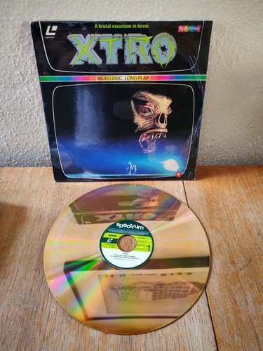 Xtro laser disc - xtro, cert