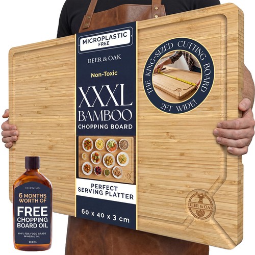 Chopping board xxxl bamboo - chopping,