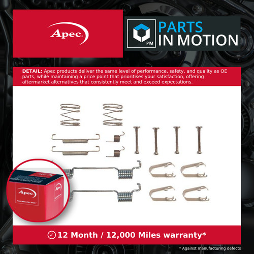 Hand brake shoe fitting - brake,