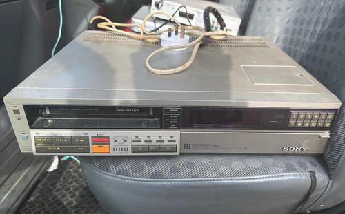 Sony betamax vcr video - betamax,