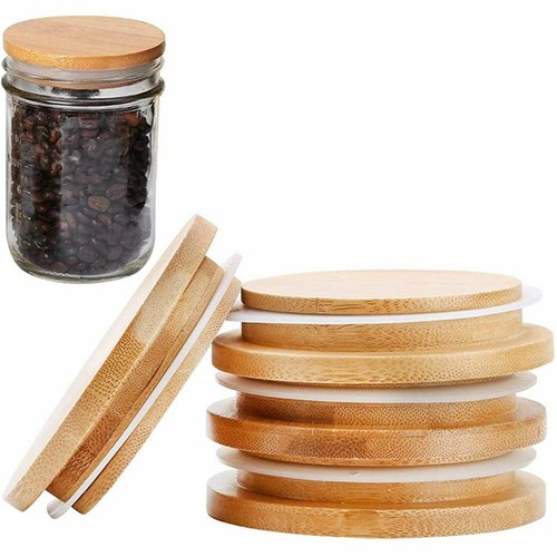 Wooden reusable bamboo mason - wooden,