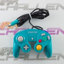Official Nintendo Gamecube Controller Emerald Green/Blue Japanese FULLY TESTED