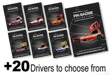 BriSCA F1 Zinc Enamel Pin