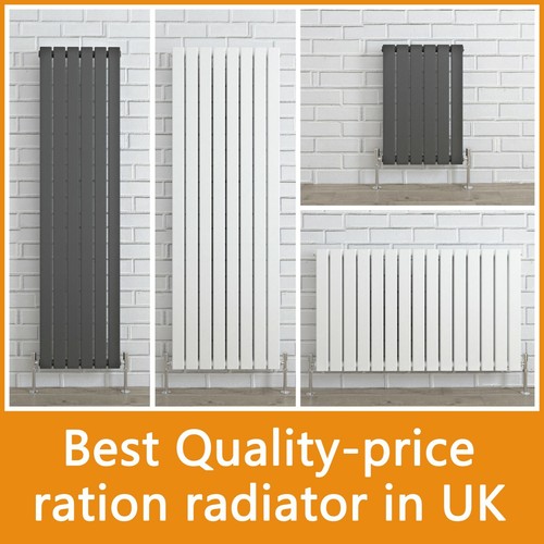 Anthracite white black - anthracite, flat