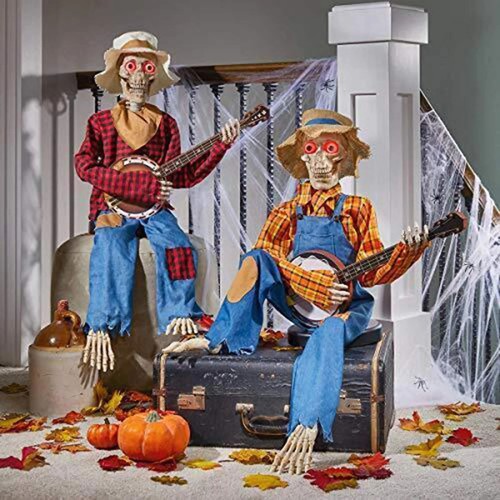 2pcs halloween skeletons - 2pcs, duo