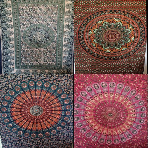 Indian tapestry wall hanging - tapestry,