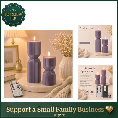 Charming purple led flameless - purple,