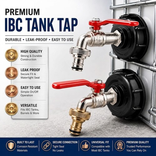 Ibc tank adapter connector - ibc,