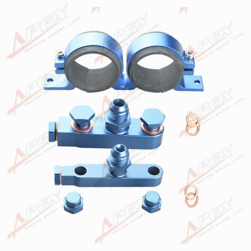 Twin fuel pump bracket billet - twin,