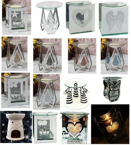 Glass fragrance oil burner - glass,