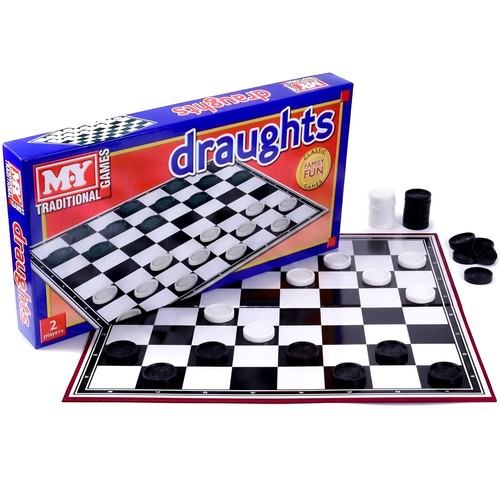 Classic draughts board game - classic,