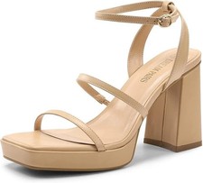 Chunky Platform Open Toe Strap