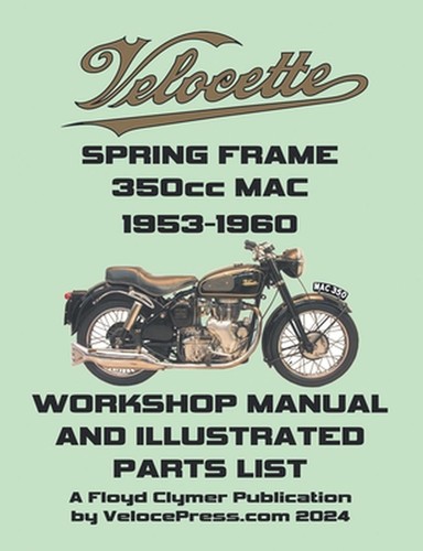 Velocette mac 350cc spring - velocette,