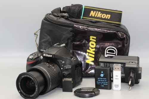 Nikon d5200 dslr 1mp - d5200, +