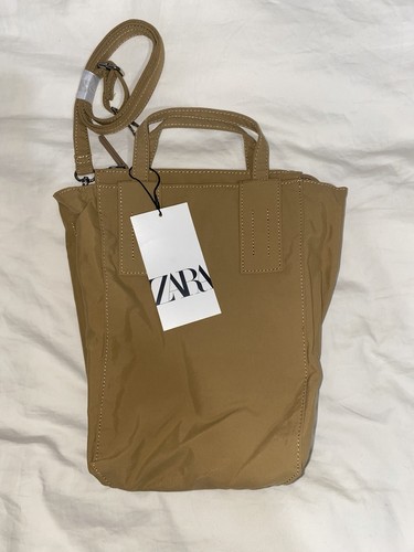 Tan beige brown zara - beige, shopper