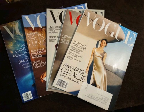 Vogue magazine lot - magazine, of