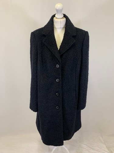 Laura ashley black overcoat - laura,