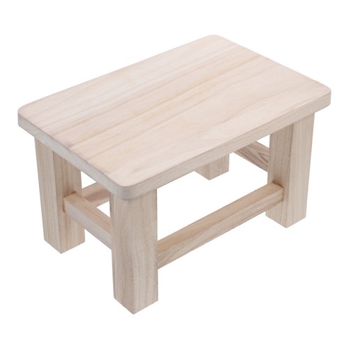Wood stool small - stool, change